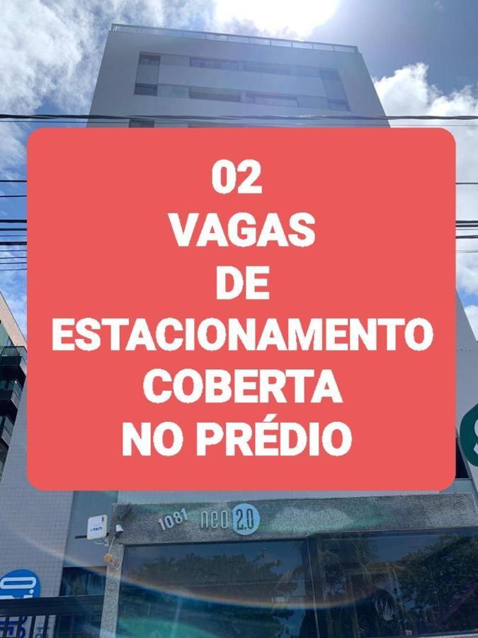 Na Beira Mar De Pajucara - Edificio Neo 2 - Apartamento Com 02 Quartos - Tem Varanda- Vista Lateral Do Mar - Avenida Doutor Antonio Gouveia 1081- Consumo Eletrico E Pago No Ckeck-Out 1Kwh E 1,35 Reias Maceio  Luaran gambar