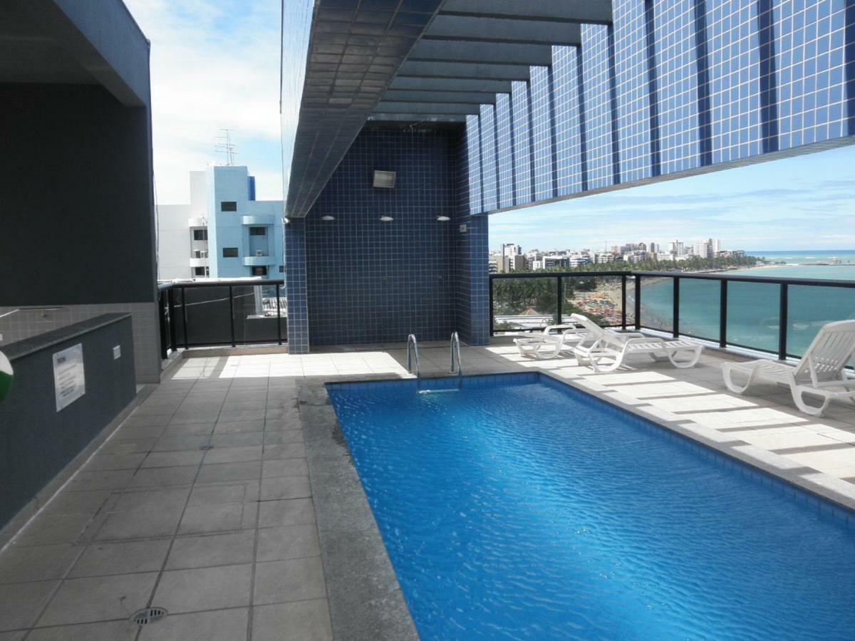 Na Beira Mar De Pajucara - Edificio Neo 2 - Apartamento Com 02 Quartos - Tem Varanda- Vista Lateral Do Mar - Avenida Doutor Antonio Gouveia 1081- Consumo Eletrico E Pago No Ckeck-Out 1Kwh E 1,35 Reias Maceio  Luaran gambar
